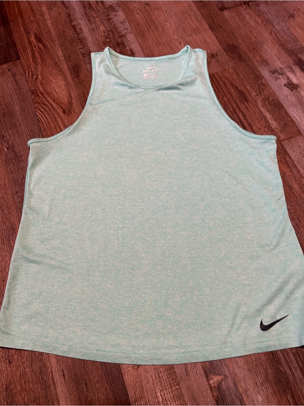 Nike Mint Green Heather Dri-FIT Tank Top